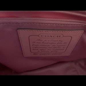 Coach purse & matching wallet